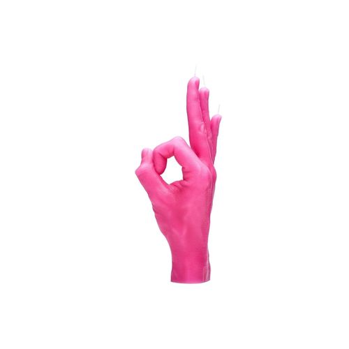 4779040570885 - Formkerze »Mandatus Candle Hand OK«