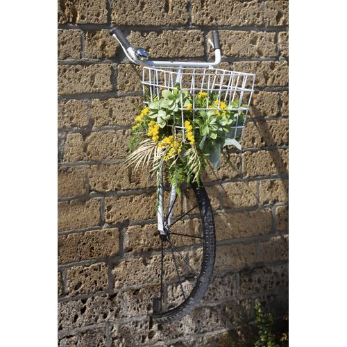 4063387688458 - Wanddekoobjekt CASABLANCA BY GILDE Wandobjekt weißes Fahrrad weiß Wanddekoobjekte B H T 50cm x 115cm x 38cm Metall B50cm H115cm T38cm 4063387688458 - Wanddekoobjekt CASABLANCA BY GILDE Wandobjekt weißes Fahrrad weiß Wanddekoobjekte B H T 50cm x 115cm x 38cm Metall B50cm H115cm T38cm