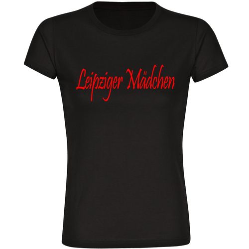 4068859153588 - multifanshop Damen T-Shirt - Leipzig - Leipziger Mädchen - Druck rot - Frauen 4068859153588 - multifanshop Damen T-Shirt - Leipzig - Leipziger Mädchen - Druck rot - Frauen