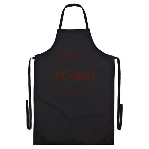 4068859196004 - multifanshop Grillschürze - St Pauli - Meine Fankurve - Druck braun - Schürze