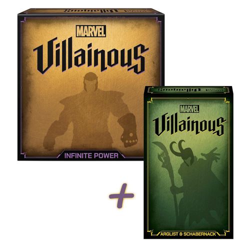 4250897425899 - Gesellschaftsspiel BUNDLE - Marvel Villainous Infinite Power + Arglist & Schabernack 4250897425899 - Gesellschaftsspiel BUNDLE - Marvel Villainous Infinite Power + Arglist & Schabernack