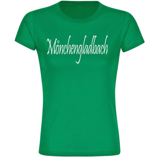 4068859184353 - multifanshop Damen T-Shirt - Mönchengladbach - Schriftzug - Druck weiß - Frauen 4068859184353 - multifanshop Damen T-Shirt - Mönchengladbach - Schriftzug - Druck weiß - Frauen