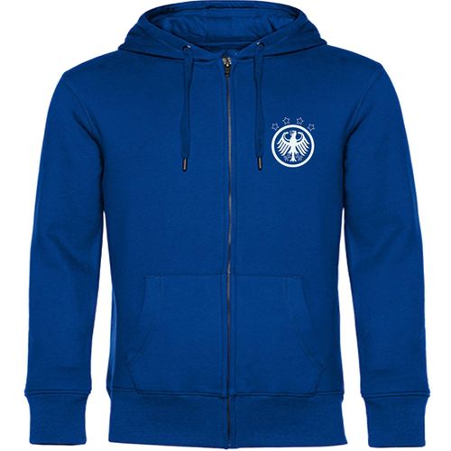4068859408145 - multifanshop Kapuzen Sweatshirt Jacke - Deutschland - Adler Retro - Druck weiß - Sweat 4068859408145 - multifanshop Kapuzen Sweatshirt Jacke - Deutschland - Adler Retro - Druck weiß - Sweat