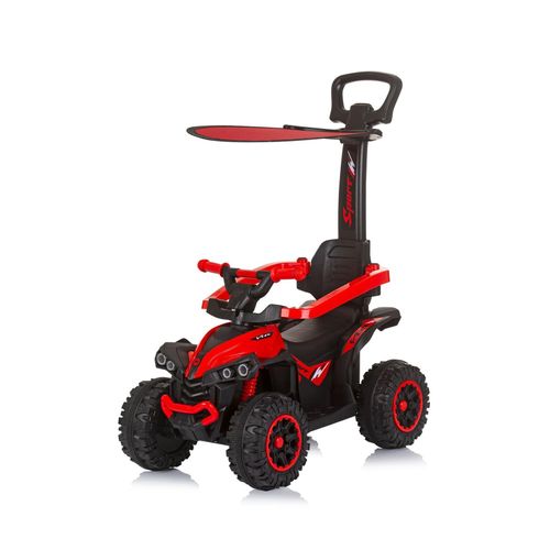 3800931055998 - Kinder Rutschauto ATV Sonnendach Schiebegriff Musikfunktion bis 23 kg rot 3800931055998 - Kinder Rutschauto ATV Sonnendach Schiebegriff Musikfunktion bis 23 kg rot
