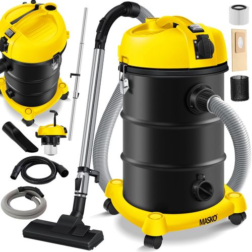 4260635557942 - MASKO® 6IN1 Industriestaubsauger Staubsauger Nass Trocken Sauger Aschesauger 2300W + Steckdose ? Blasfunktion ? Trocken-Saugen & Nass-Saugen Industrie-Sauger mit & ohne Beutel beutellos 4260635557942 - MASKO® 6IN1 Industriestaubsauger Staubsauger Nass Trocken Sauger Aschesauger 2300W + Steckdose ? Blasfunktion ? Trocken-Saugen & Nass-Saugen Industrie-Sauger mit & ohne Beutel beutellos