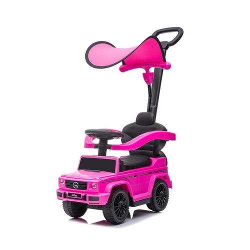 3800931055653 - Rutscher Mercedes Benz G350d 2 in 1 Schubstange Dach Musik Trittstufe pink 3800931055653 - Rutscher Mercedes Benz G350d 2 in 1 Schubstange Dach Musik Trittstufe pink