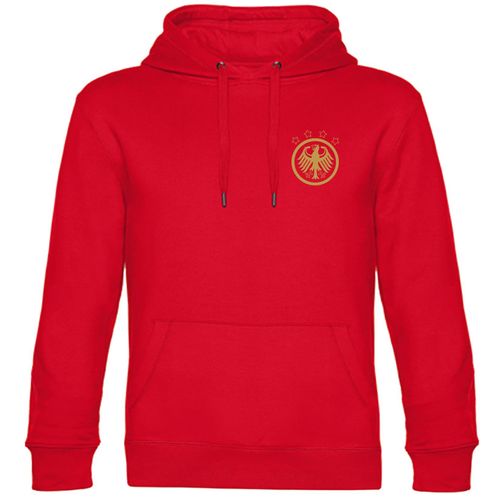 4068859409296 - multifanshop Kapuzen Sweatshirt - Deutschland - Adler Retro Gold - Druck gold metallic - Hoodie 4068859409296 - multifanshop Kapuzen Sweatshirt - Deutschland - Adler Retro Gold - Druck gold metallic - Hoodie