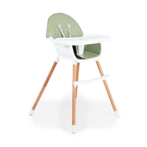 3801005151684 - Kinderhochstuhl Gelato 2 in 1 Gurt Kinderstuhl Tisch verstellbar grün