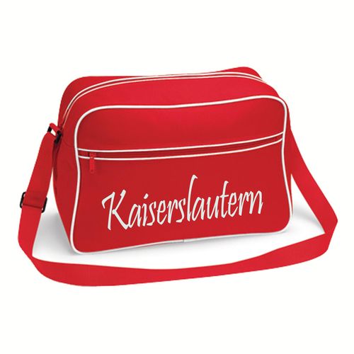 4068859159542 - multifanshop Retrotasche - Kaiserslautern - Schriftzug - Druck weiß - Tasche 4068859159542 - multifanshop Retrotasche - Kaiserslautern - Schriftzug - Druck weiß - Tasche