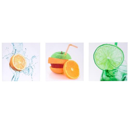 4052826177776 - Leinwandbild H376 Wandbild Keilrahmenbild Kunstdruck 3-teilig 150x50cm ~ Obst 4052826177776 - Leinwandbild H376 Wandbild Keilrahmenbild Kunstdruck 3-teilig 150x50cm ~ Obst