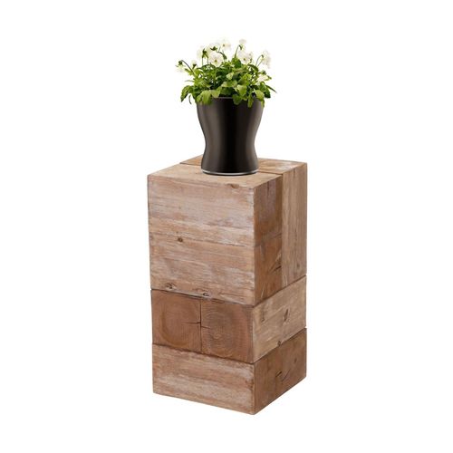 4057651269849 - Blumentisch MCW-A15 Blumensäule Blumenständer Tanne Holz rustikal massiv FSC-zertifiziert ~ 60cm 4057651269849 - Blumentisch MCW-A15 Blumensäule Blumenständer Tanne Holz rustikal massiv FSC-zertifiziert ~ 60cm