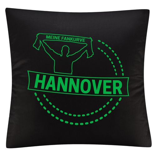 4068859179090 - multifanshop Kissenbezug - Hannover - Meine Fankurve - Druck grün - Kissen 4068859179090 - multifanshop Kissenbezug - Hannover - Meine Fankurve - Druck grün - Kissen