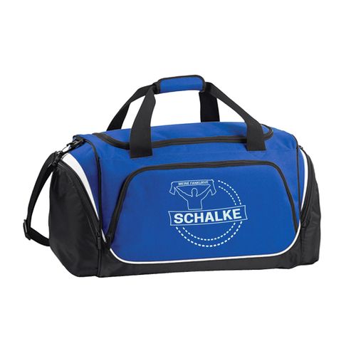 4068859006501 - multifanshop Sporttasche - Schalke - Meine Fankurve - Druck weiß - Tasche 4068859006501 - multifanshop Sporttasche - Schalke - Meine Fankurve - Druck weiß - Tasche
