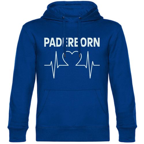 4068859041571 - multifanshop Kapuzen Sweatshirt - Paderborn - Herzschlag - Druck weiß - Hoodie 4068859041571 - multifanshop Kapuzen Sweatshirt - Paderborn - Herzschlag - Druck weiß - Hoodie