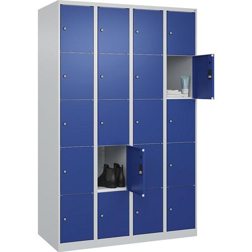 4067521353240 - Schließfachschrank Classic Plus enzianblau lichtgrau 080000-405 S10003 20 Schließfächer 1200 x 500 x 1850 cm 4067521353240 4067521353240 - Schließfachschrank Classic Plus enzianblau lichtgrau 080000-405 S10003 20 Schließfächer 1200 x 500 x 1850 cm 4067521353240