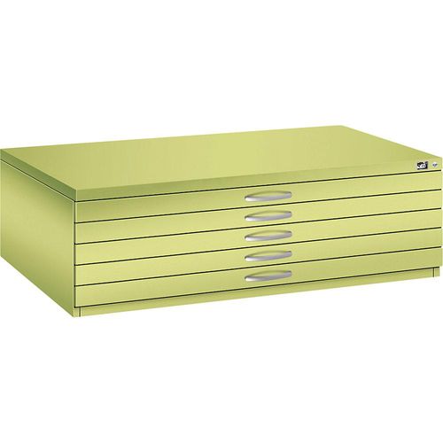 4067521476703 - Zeichnungsschrank DIN A0 5 Schubladen Höhe 420 mm viridingrün C+P 4067521476703 - Zeichnungsschrank DIN A0 5 Schubladen Höhe 420 mm viridingrün C+P