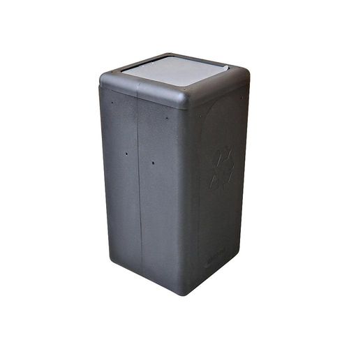 8713631196302 - Brickbin Papierkorb Recyceltes HDPE 65 L 35 (B) x 35 (T) x 70 (H) cm Schwarz 8713631196302 - Brickbin Papierkorb Recyceltes HDPE 65 L 35 (B) x 35 (T) x 70 (H) cm Schwarz