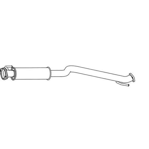 4055503303086 - Mittelschalldämpfer SUZUKI SZS-97 1426064J00 MSD