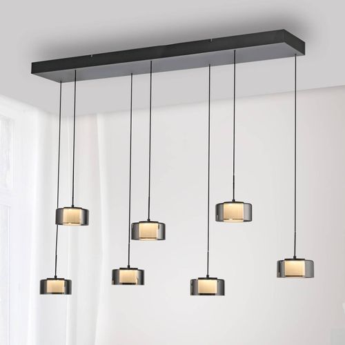 4012248383094 - Paul Neuhaus LED-Hängelampe Rika schwarz Länge 135 cm