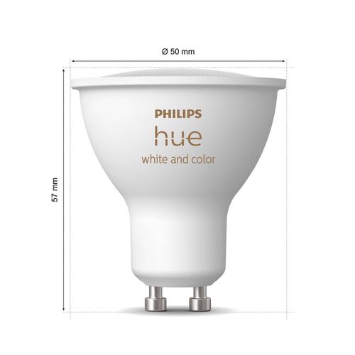 8720169254503 - Philips Hue White&Col Amb GU10 Dreierp Starterset inkl DS*