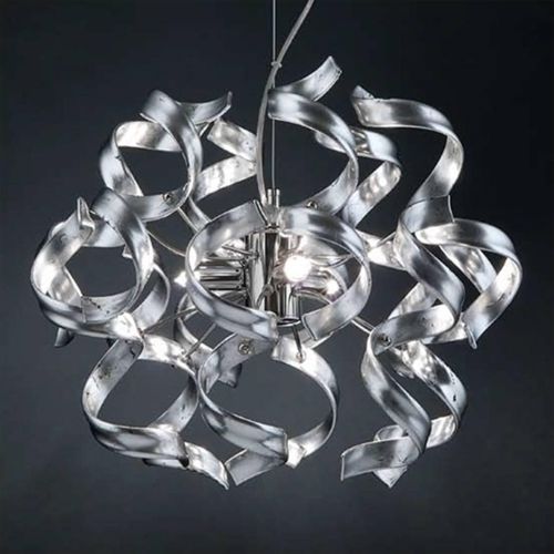 8058983362389 - Metallux Hängeleuchte Silver Ø 40 cm