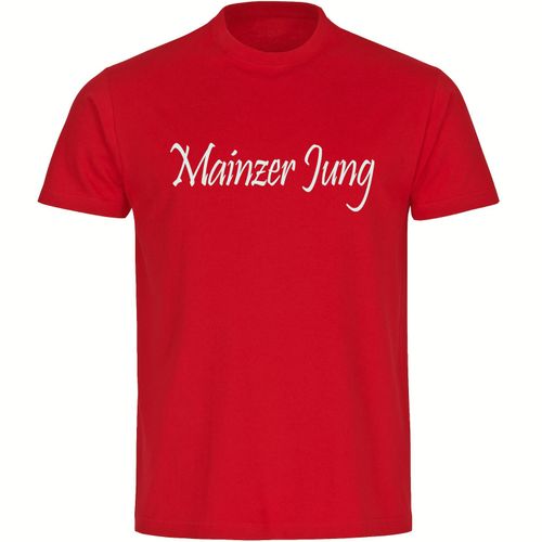 4068859154493 - multifanshop Herren T-Shirt - Mainz - Mainzer Jung - Druck weiß - Männer 4068859154493 - multifanshop Herren T-Shirt - Mainz - Mainzer Jung - Druck weiß - Männer