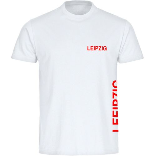 4068859081645 - multifanshop Kinder T-Shirt - Leipzig - Brust & Seite - Druck rot - Kind 4068859081645 - multifanshop Kinder T-Shirt - Leipzig - Brust & Seite - Druck rot - Kind