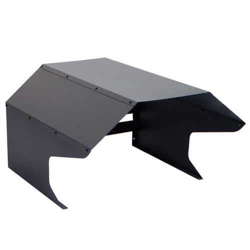 4057651317151 - Mähroboter-Garage MCW-L43 Dach Unterstand für Rasenmäher Metall 40x59x69cm ~ anthrazit