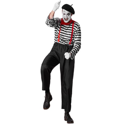4061173073624 - tectake® Herrenkostüm Klassischer Pantomime 4061173073624 - tectake® Herrenkostüm Klassischer Pantomime