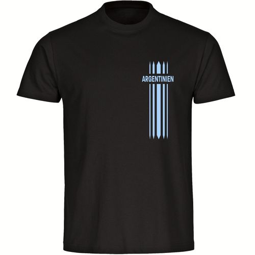 4068859273170 - multifanshop Herren T-Shirt - Argentinien - Streifen - Druck hellblau - Männer 4068859273170 - multifanshop Herren T-Shirt - Argentinien - Streifen - Druck hellblau - Männer