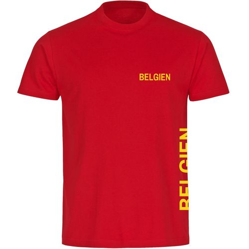 4068859282905 - multifanshop Kinder T-Shirt - Belgien - Brust & Seite - Druck gelb - Kind 4068859282905 - multifanshop Kinder T-Shirt - Belgien - Brust & Seite - Druck gelb - Kind