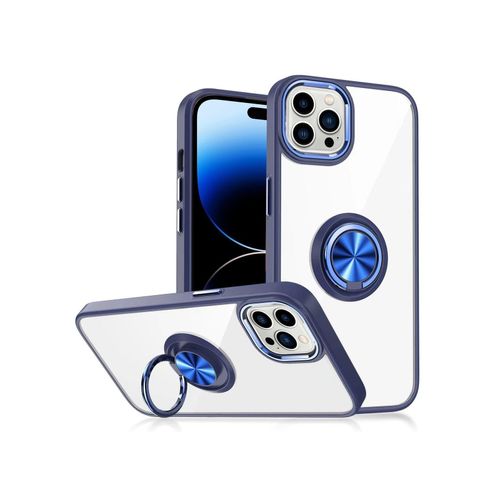 4066914402312 - Schutz Handy Hülle für Apple iPhone 15 Pro Max Case Cover Ring Halter Bumper Neu
