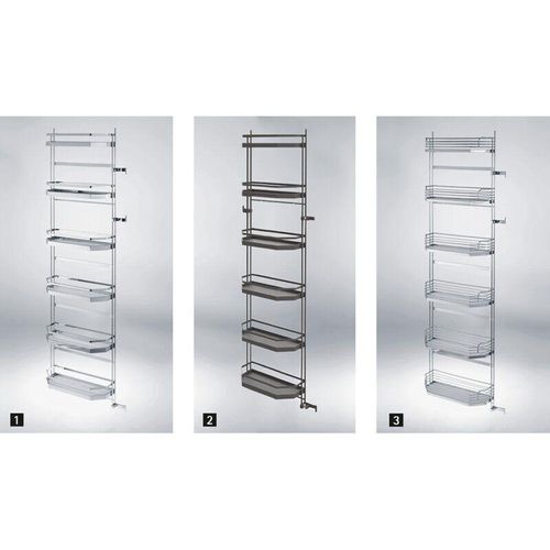 4023149124020 - Türregal Dispensa Duo b 600 mm classic verchromt - Hettich 4023149124020 - Türregal Dispensa Duo b 600 mm classic verchromt - Hettich