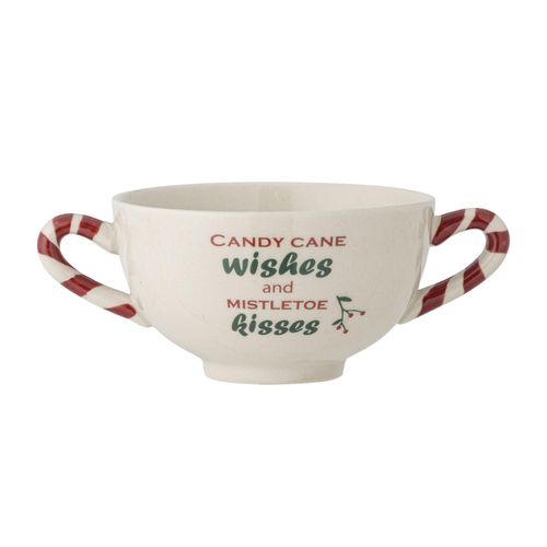 5711173327799 - Treats Schale Weihnachten Steingut Ø 115xH7 cm Wishes