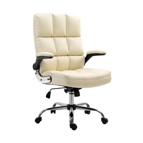 4057651420646 - Bürostuhl MCW-J21 Chefsessel Drehstuhl Schreibtischstuhl höhenverstellbar ~ Kunstleder creme 4057651420646 - Bürostuhl MCW-J21 Chefsessel Drehstuhl Schreibtischstuhl höhenverstellbar ~ Kunstleder creme
