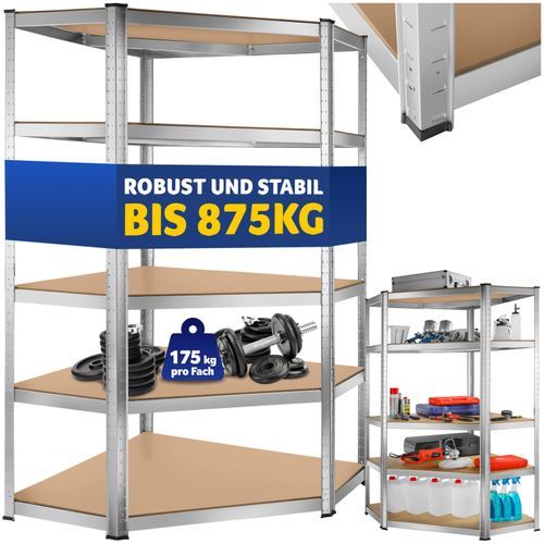 4061173256362 - tectake® Schwerlastregal in verschiedenen Ausführungen belastbare höhenverstellbare MDF-Böden schnelle Montage 4061173256362 - tectake® Schwerlastregal in verschiedenen Ausführungen belastbare höhenverstellbare MDF-Böden schnelle Montage
