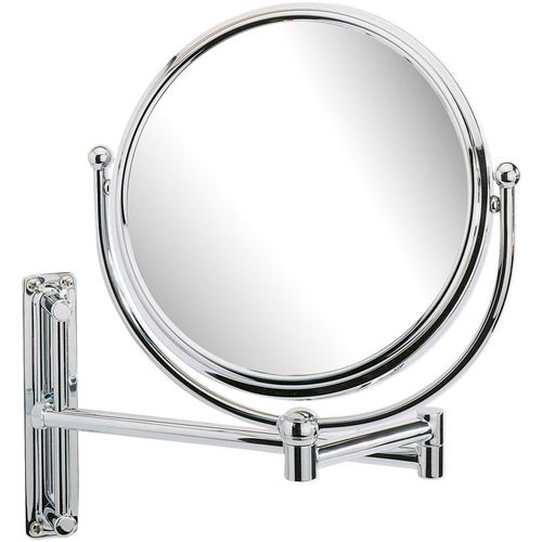 4008838365625 - Wandspiegel WENKO Deluxe Spiegel Gr B H T 23 cm x 285 cm x 33 cm grau (chromfarben) Wandspiegel Spiegel 5-fach Vergrößerung 4008838365625 - Wandspiegel WENKO Deluxe Spiegel Gr B H T 23 cm x 285 cm x 33 cm grau (chromfarben) Wandspiegel Spiegel 5-fach Vergrößerung