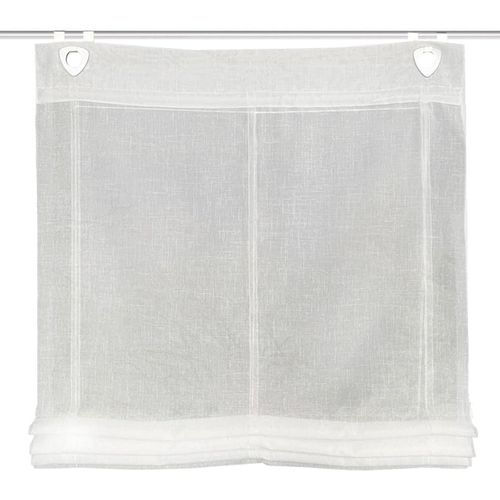 4056751323697 - Raffrollo HEINE HOME Gr 2 weiß B60cm H130cm Raffrollos