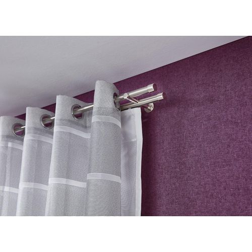4015161083324 - Kombi-Vorhangstange Gorra Gardinenstangen Gr L 200 cm Ø 20 mm 2 läufig silberfarben (edelstahlfarben) Kinder Gardinenstangen für 4015161083324 - Kombi-Vorhangstange Gorra Gardinenstangen Gr L 200 cm Ø 20 mm 2 läufig silberfarben (edelstahlfarben) Kinder Gardinenstangen für