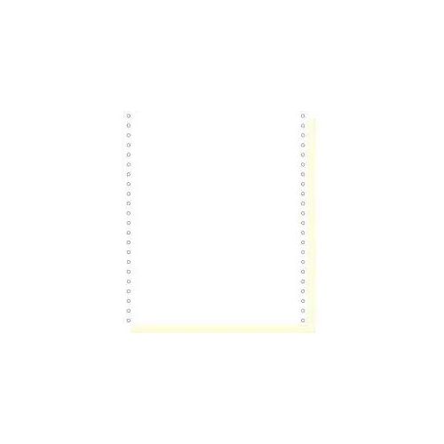 3130630624127 - Computer-Endlospapier Spezial Perforiert 70 g m2 Weiß Gelb 1000 Blatt