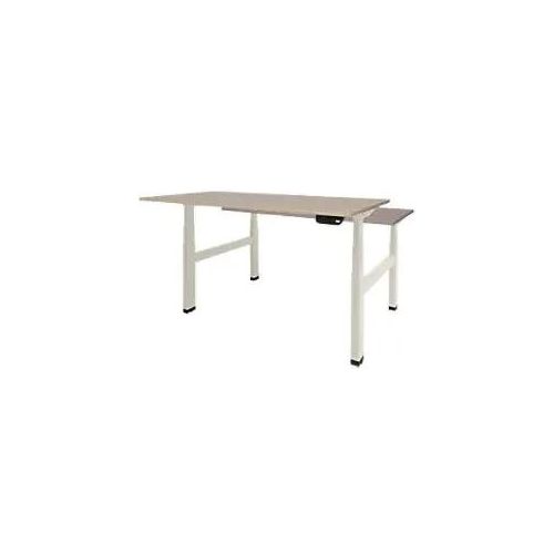 8719756001194 - Sitz-Stehschreibtisch DEXPD-1888-ROBW-M25 Eiche 1800 x 800 x 750 x 645 - 1305 mm