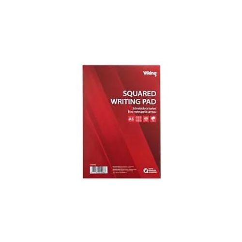 8717868219483 - Notizblock DIN A5 Kariert Geleimt Oben gebunden Papier Softcover Rot Perforiert 100 Seiten 5 Stück 8717868219483 - Notizblock DIN A5 Kariert Geleimt Oben gebunden Papier Softcover Rot Perforiert 100 Seiten 5 Stück