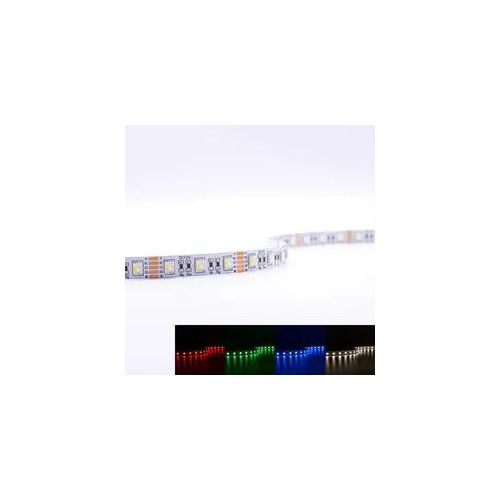 4260385827760 - Strip 12V 5M 144W m 60LED m 12mm IP20 Farbwechsel - Lichtfarbe RGB+4000K - Sch