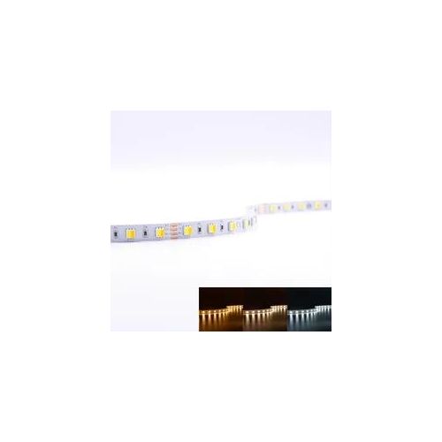 4260385821843 - Strip 24V LED Streifen 5M 144W m 60LED m 10mm - Lichtfarbe CCT 2700-6500K - Sc