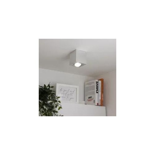 4063592018934 - Eckiger Aufbaustrahler schwenkbar Deckenbeleuchtung - Farbe Alu-gebürstet - LED 4063592018934 - Eckiger Aufbaustrahler schwenkbar Deckenbeleuchtung - Farbe Alu-gebürstet - LED