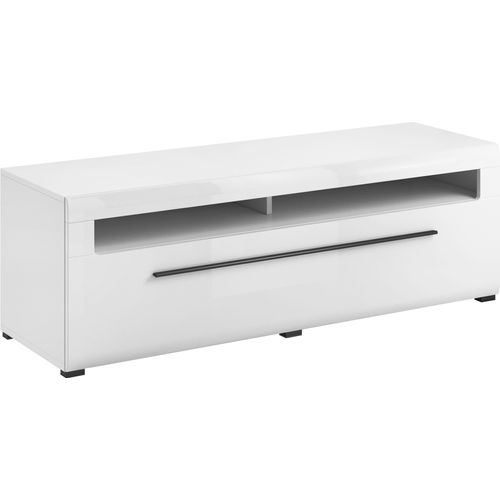 4068223037414 - Lowboard INOSIGN Tulsa Sideboards Gr B H T 140 cm x 52 cm x 50 cm weiß (weiß hochglanz)