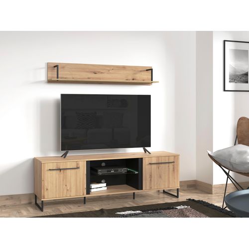 4067474579292 - TV-Board INOSIGN Sardinia Sideboards Gr B H T 170 cm x 54 cm x 42 cm braun (artisan eiche) Breite ca 170 cm