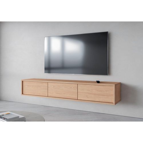 4068223036493 - Lowboard INOSIGN Frida Sideboards Gr B H T 180 cm x 32 cm x 36 cm eiche eiche braun (eiche eiche) Hängend oder stehend montierbar