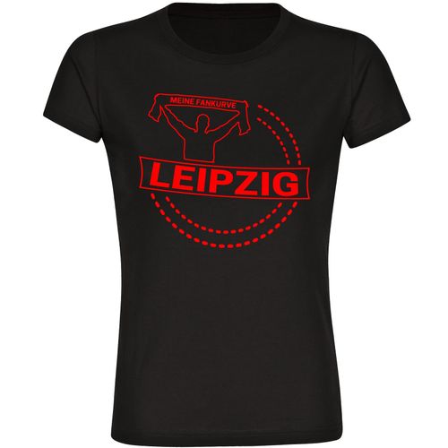 4068859138998 - multifanshop Damen T-Shirt - Leipzig - Meine Fankurve - Druck rot - Frauen 4068859138998 - multifanshop Damen T-Shirt - Leipzig - Meine Fankurve - Druck rot - Frauen