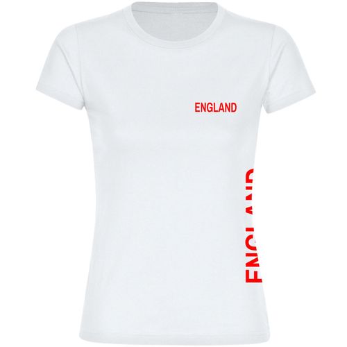 4068859209797 - multifanshop Damen T-Shirt - England - Brust & Seite - Druck rot - Frauen 4068859209797 - multifanshop Damen T-Shirt - England - Brust & Seite - Druck rot - Frauen